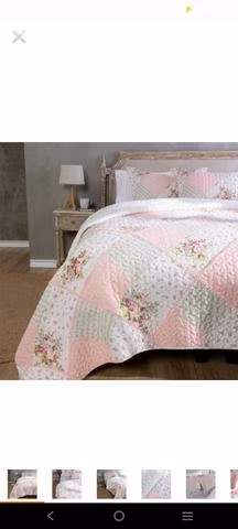 (FOTOS DE REFERENCIA) Cubre cama + cubre almoadas