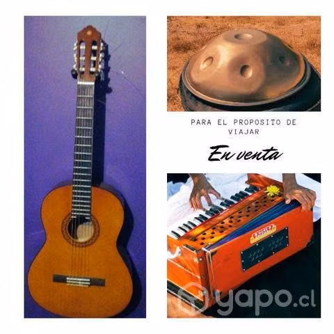Guitarra hanpad harmonio
