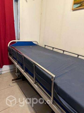 Cama clínica plegable + colchón anti escaras - Imagen 4