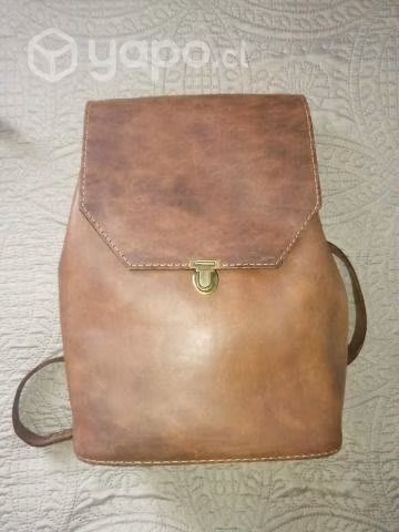 Bolso/Mochila de Cuero
