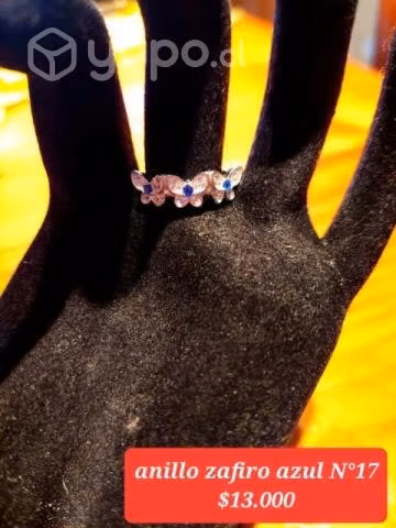 Anillo mariposas N 17