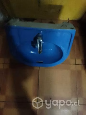 Lavamanos Azul