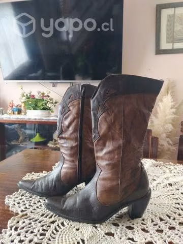 Bellas botas 100% cuero - Imagen 3