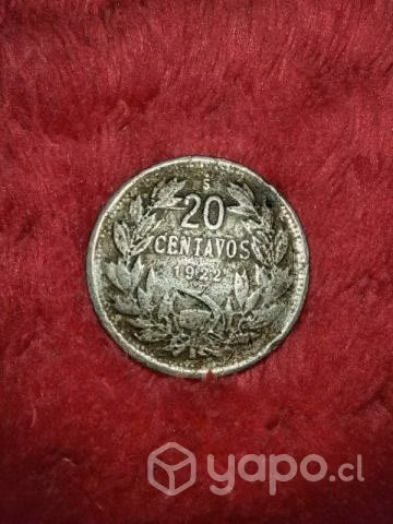 Moneda de plata 1922 - Imagen 2