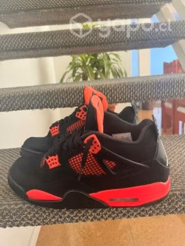 Jordan 4 retro thunder red - Imagen 2