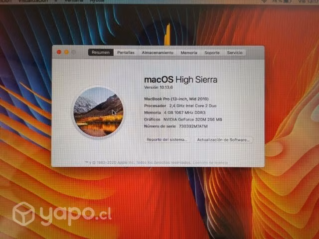 Macbook pro mid 2010 13 pulgadas - Imagen 4