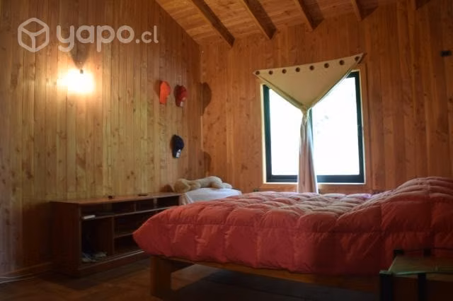Parcela con casa 196m2 entre Lican Ray Coñaripe