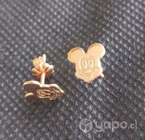 Aros de oro 18k