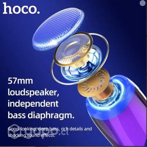 HC8 Parlante Blanco Inalámbrico 360° Sound