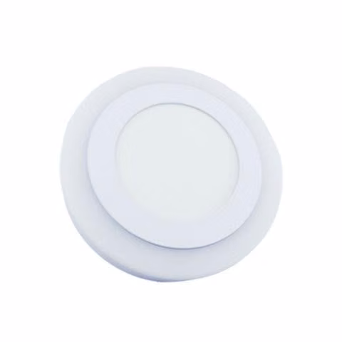 Foco LED Panel 18+6 Watt Duo Luz Centro Aro Borde