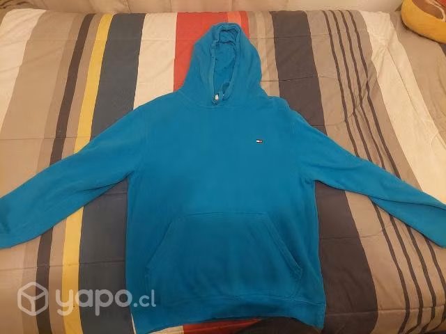 Poleron azul tommy hilfiger