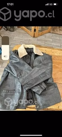 Chaqueta de cuero real