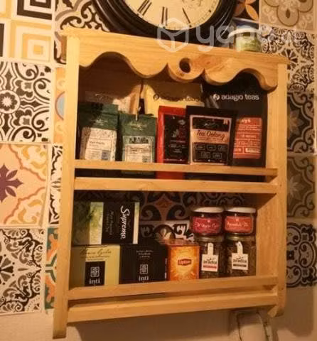 Repisas especieros cocina