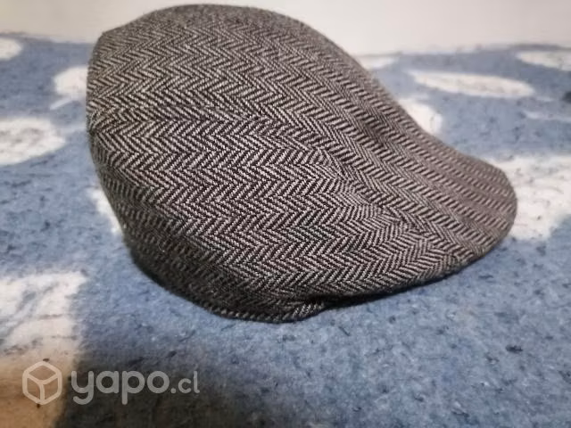 Elegante boina gris