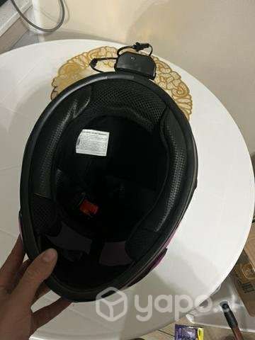 Casco para moto con luces led Talla XL - Imagen 3