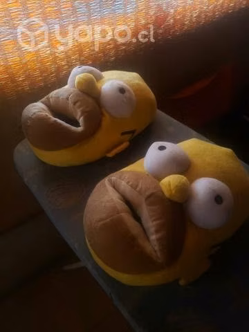 Pantuflas de Homero Simpsons