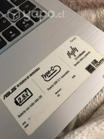 Notebook asus