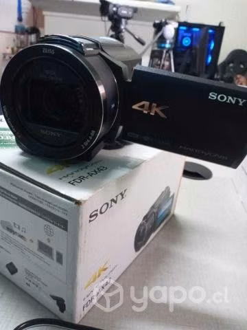 CÁMARA SONY HANDYCAM FDR-AX43 4k COMO NUEVA