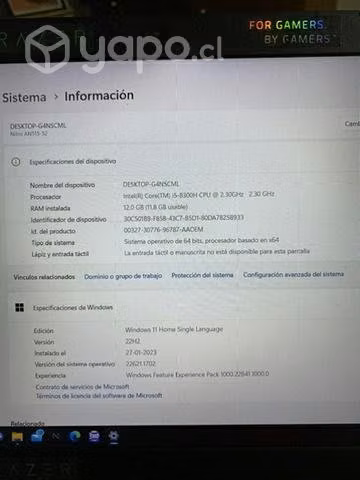 Acer nitro 5 - Imagen 3