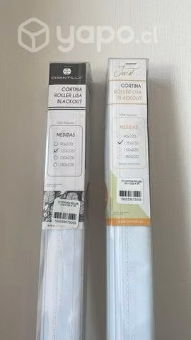 Cortina Roller lisa blackout NUEVAS