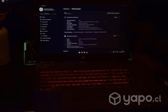 Notebook HP 15-ax201la