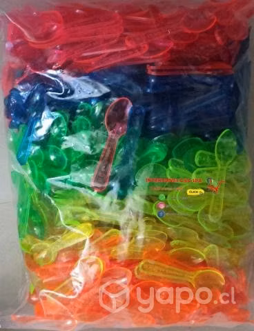 Pack 500 Cucharas 7.5cm Postre, Helado, Dulces