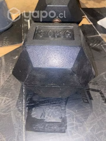 Mancuerna hexagonal 30 kg - Imagen 2