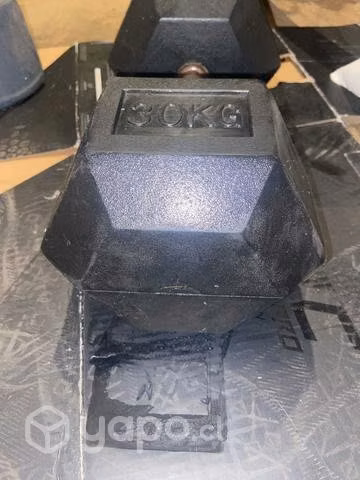 Mancuerna hexagonal 30 kg - Imagen 3