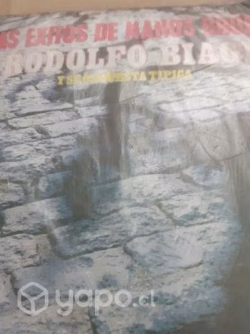 Discos de tangos de vinilo antiguos
