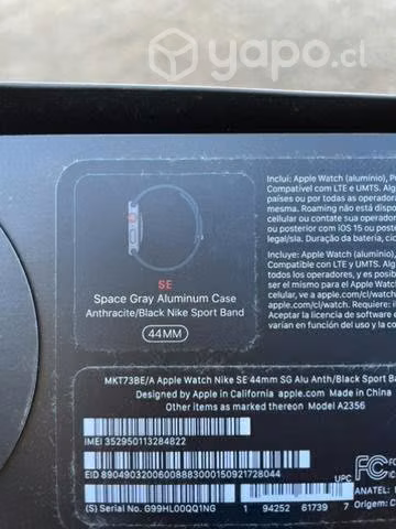 Apple Watch Nike SE 44 mm. GPS