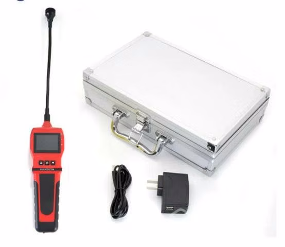 Detector de gas trazador y varios tipos de gases