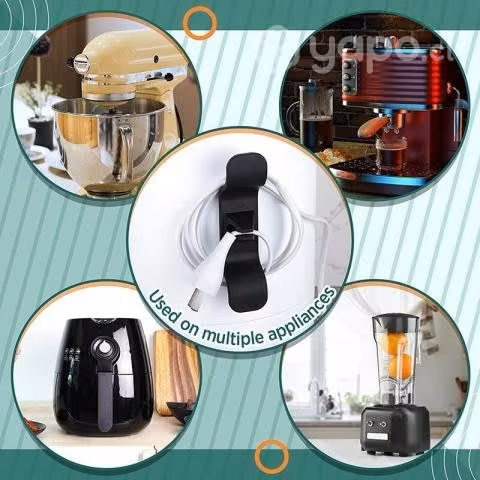 5 Enrolladores de cables de electrodómesticos