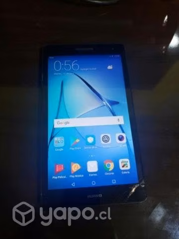 Tablet huawei con chip