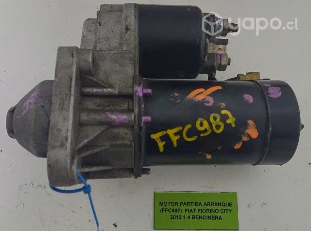 Motor Partida Arranque (FFC987) Fiat Fiorino City