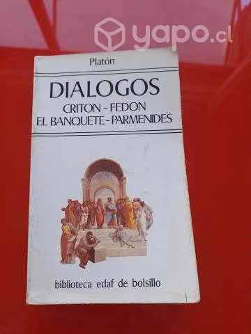 Libro Diálogos (Criton, Fedon, El banquete,Parméni