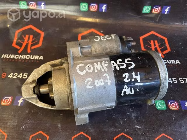 Motor de partida Jeep Compass 2.4 aut 2007