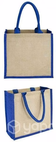 Bolsa De Yute Bicolor 30x30x15 Cm Ecofamy - Imagen 5