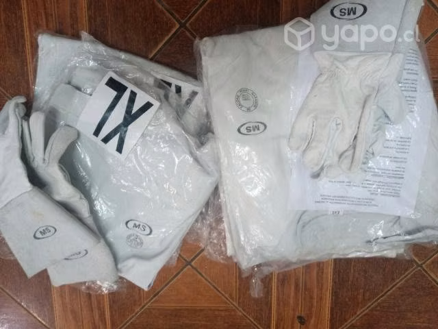 Traje cuero soldador