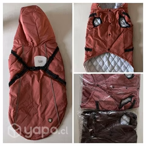 Parka forrada para perros