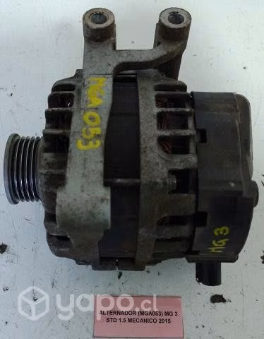 Alternador (MGA053) MG 3 STD 1.5 Mecanico 2015
