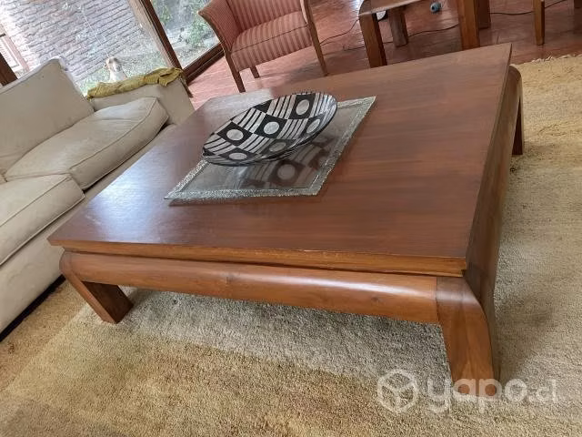 Mesa de centro madera maciza