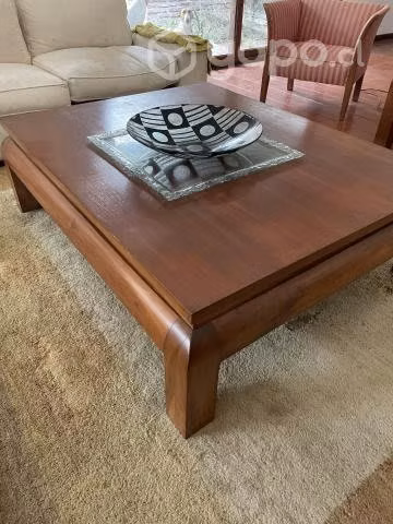 Mesa de centro madera maciza