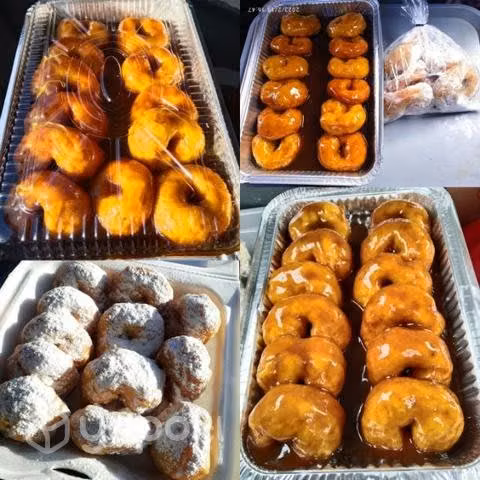 Picarones calentitos hoy