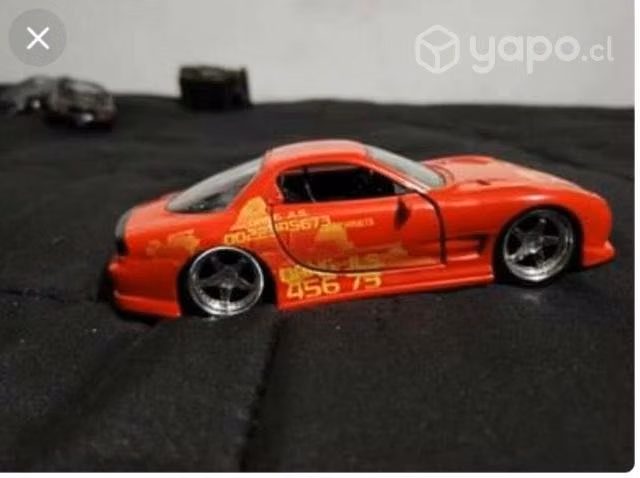 Autos de colección de rápidos y furiosos