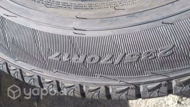 Llantas aro 17 ssangyong musso