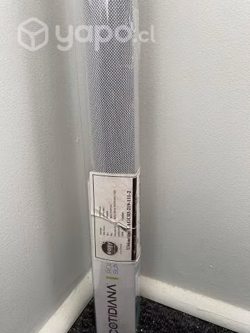 Cortina roller sunscreen 160x165 cm gris Cotidiana