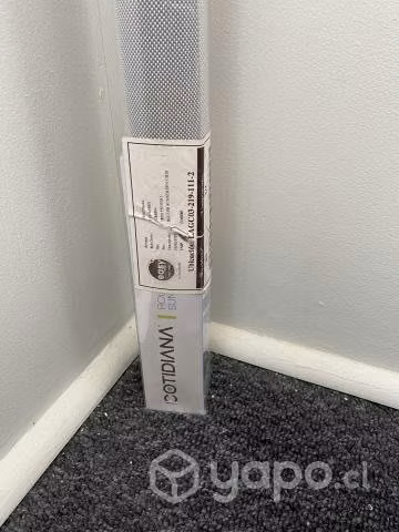 Cortina roller sunscreen 160x165 cm gris Cotidiana - Imagen 2