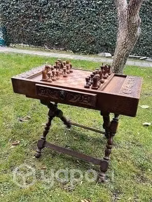 Mesa reliquia de ajedrez - Imagen 2