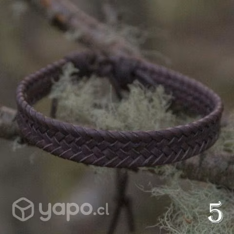 Pulseras marrón simples 2x1