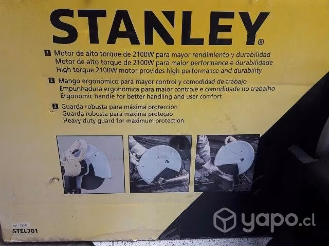 Tronzadora de perfiles Stanley